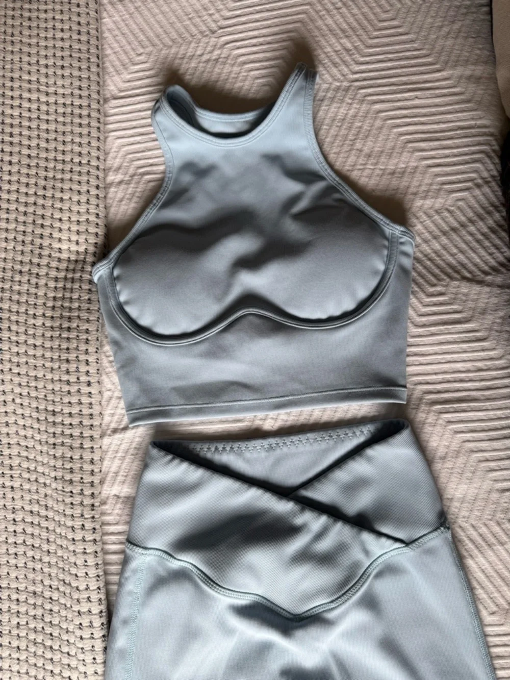 Light Blue Workout Set - Picture 4 of 5